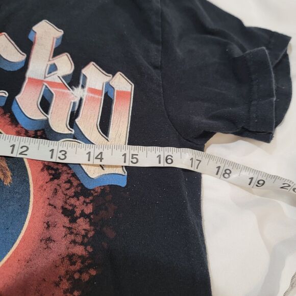 Chucky Childs Play Womens Top Size Small Graphic T Shirt Black Horror 80S Movie - Picture 6 of 6